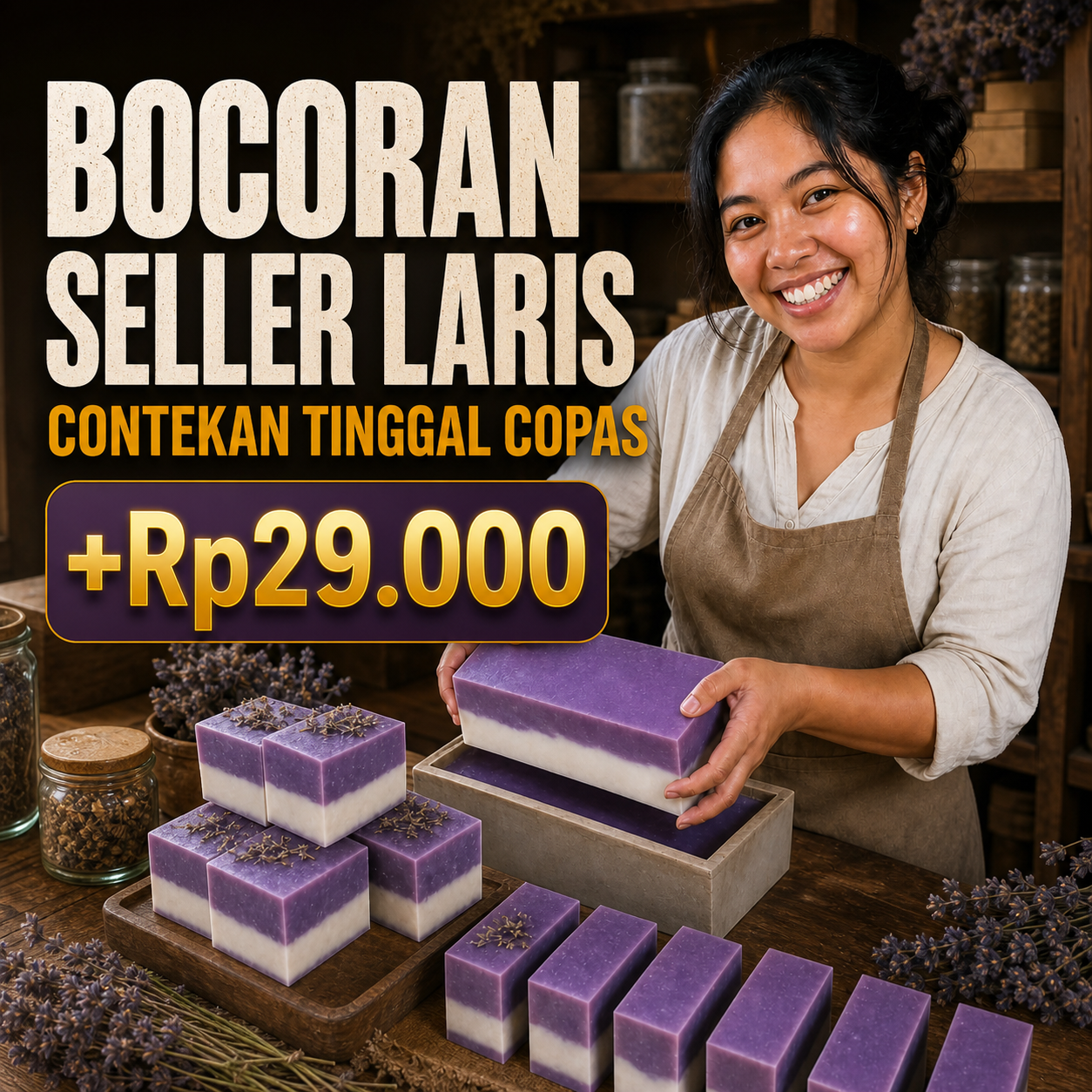 Bocoran Seller Laris - Paket Contekan Tinggal Copas